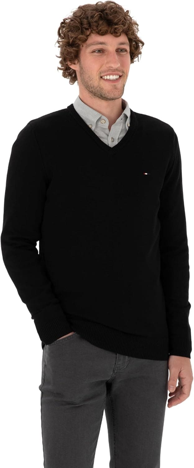 پلیور مردانه U.S. Polo Assn. مشکی مدل 50313668-VR046 پلیور مردانه U.S. Polo Assn. مشکی مدل 50313668-VR046