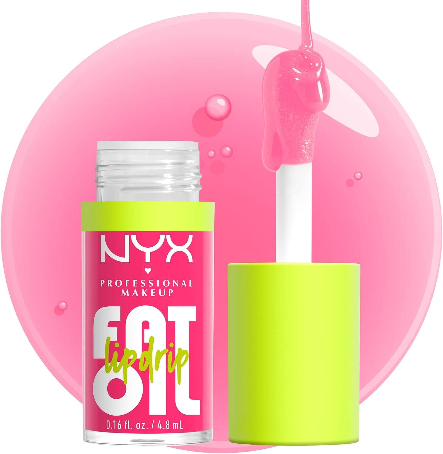 برق لب رنگی NYX PROFESSIONAL MAKEUP Fat Oil Lip Drip مدل Missed Call برق لب رنگی NYX PROFESSIONAL MAKEUP Fat Oil Lip Drip مدل Missed Call