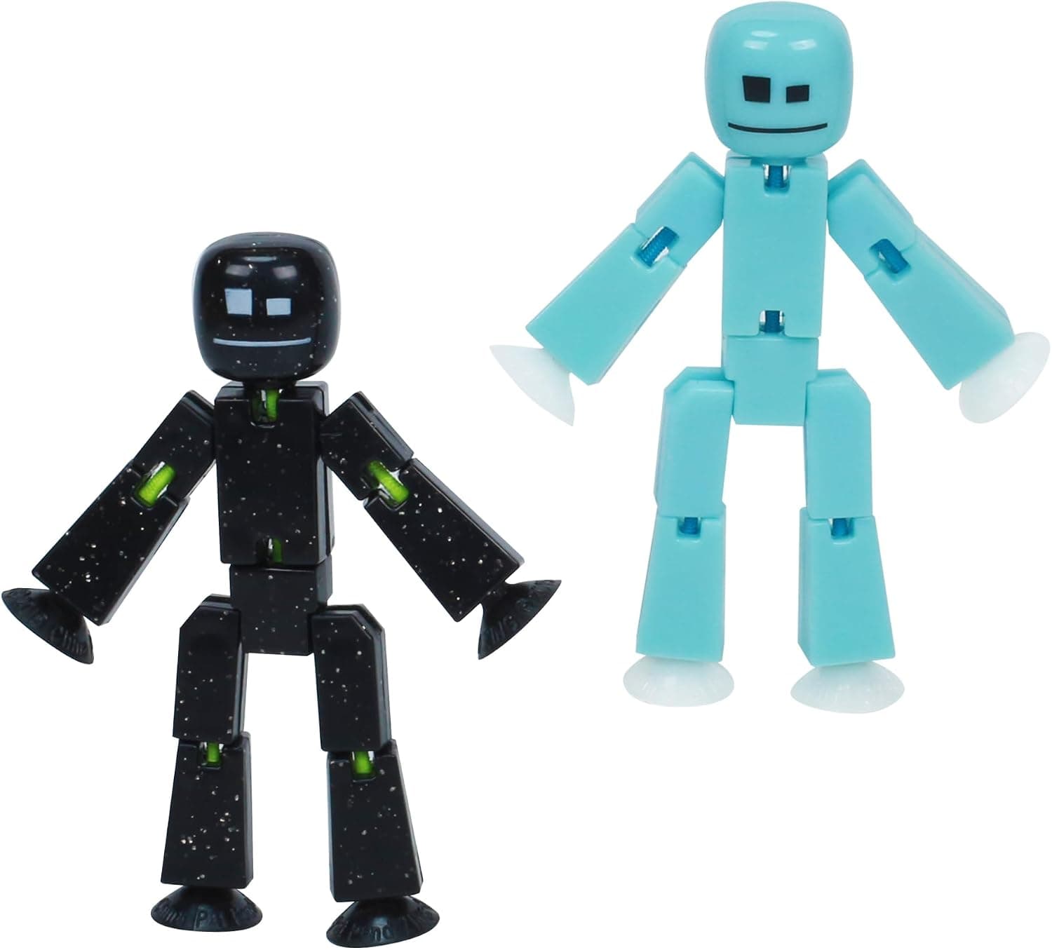 ست فیگورهای اکشن کلکسیونی مناسب بالای ۴ سال Zing مدل StikBot Dual Pack شامل 2 StikBots و لوازم جانبی ست فیگورهای اکشن کلکسیونی مناسب بالای ۴ سال Zing مدل StikBot Dual Pack شامل 2 StikBots و لوازم جانبی