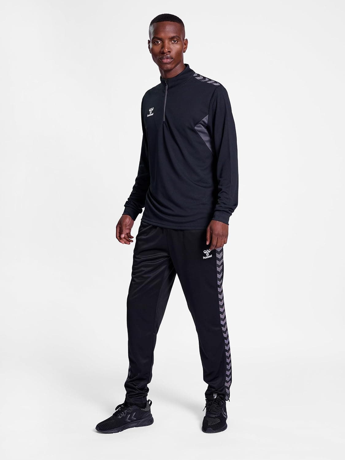 سوئیشرت مردانه hummel نیمزیپ مدل Hmlauthentic سوئیشرت مردانه hummel نیمزیپ مدل Hmlauthentic