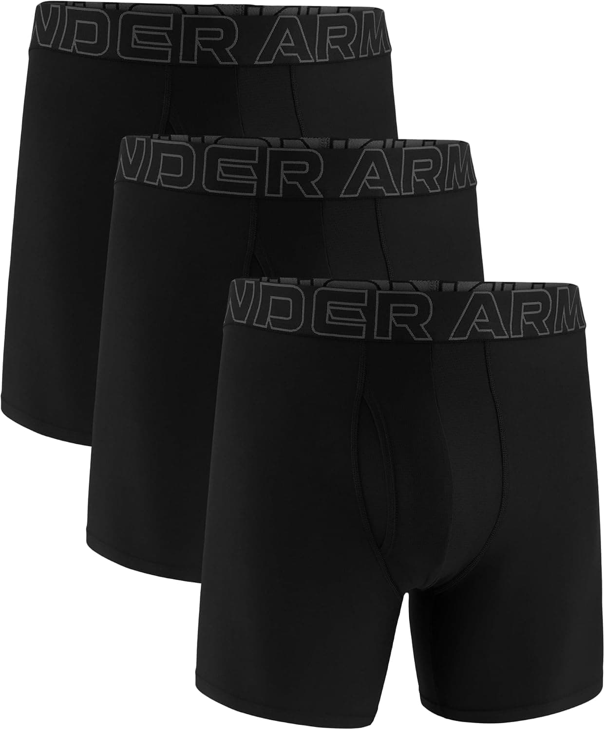 شورت باکسر مردانه Under Armour UA PERFORMANCE TECH ساده 6" 3 عددی شورت باکسر مردانه Under Armour UA PERFORMANCE TECH ساده 6" 3 عددی