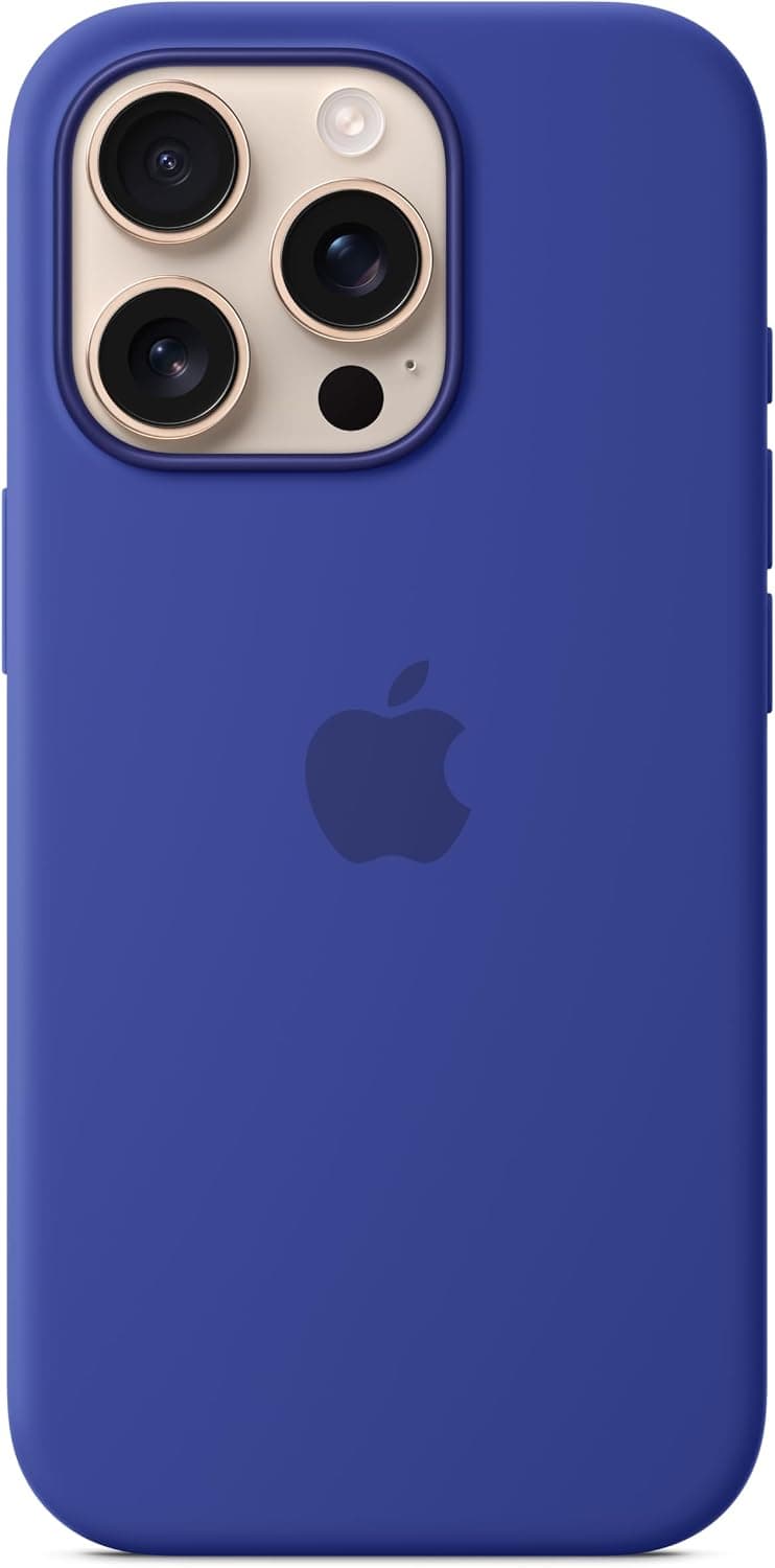 قاب سیلیکونی Apple برای iPhone 16 Pro با قابلیت MagSafe مشکی قاب سیلیکونی Apple برای iPhone 16 Pro با قابلیت MagSafe مشکی