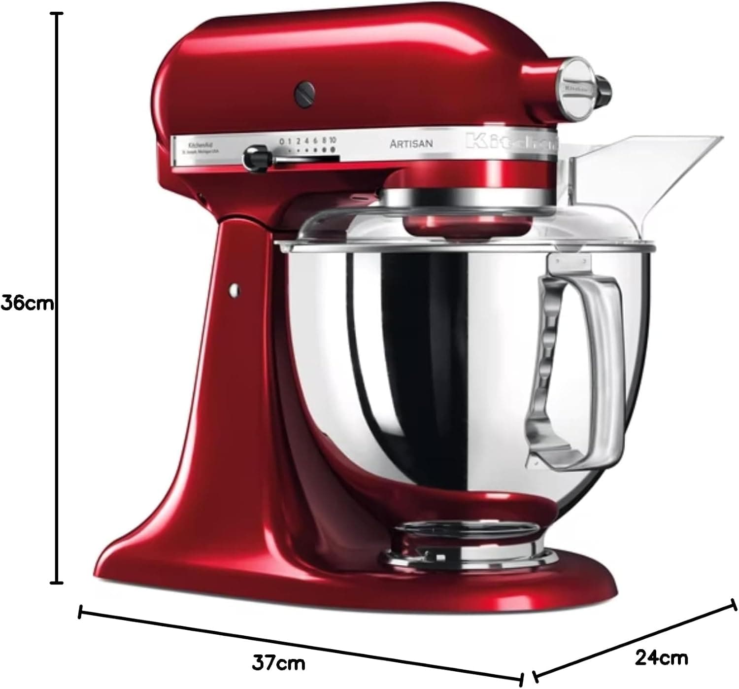 میکسر ثابت KitchenAid Artisan 4,8 L سیب آبنباتی مدل 5Ksm175Ps-Eca میکسر ثابت KitchenAid Artisan 4,8 L سیب آبنباتی مدل 5Ksm175Ps-Eca
