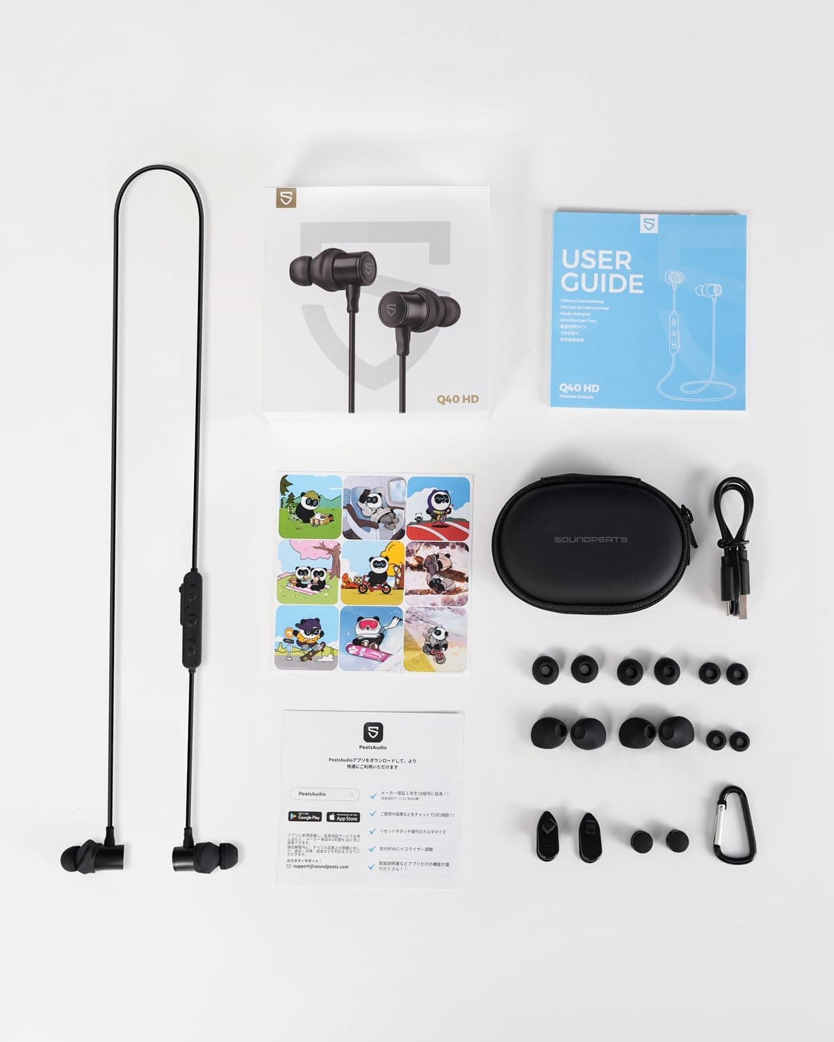 هدفون گردنی ورزشی SoundPEATS بلوتوث 6.0 ضدآب IP67 مدل Q40HD هدفون گردنی ورزشی SoundPEATS بلوتوث 6.0 ضدآب IP67 مدل Q40HD