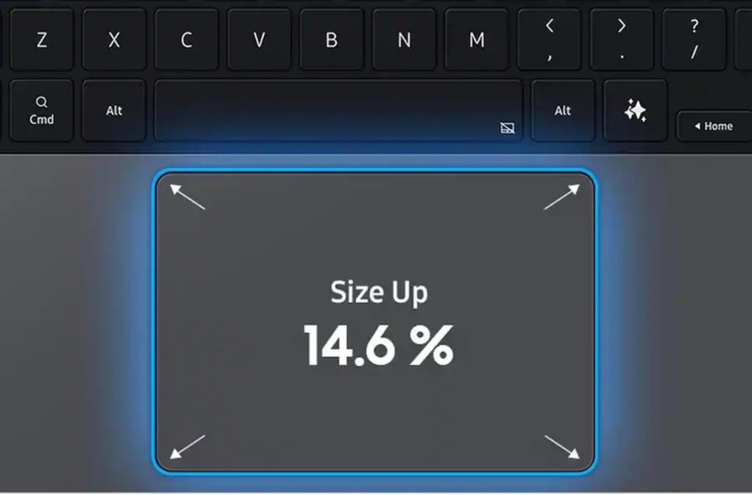 کیبورد Samsung Pro کلید Ai برای تبلت Galaxy Tab S11 Ultra خاکستری کیبورد Samsung Pro کلید Ai برای تبلت Galaxy Tab S11 Ultra خاکستری