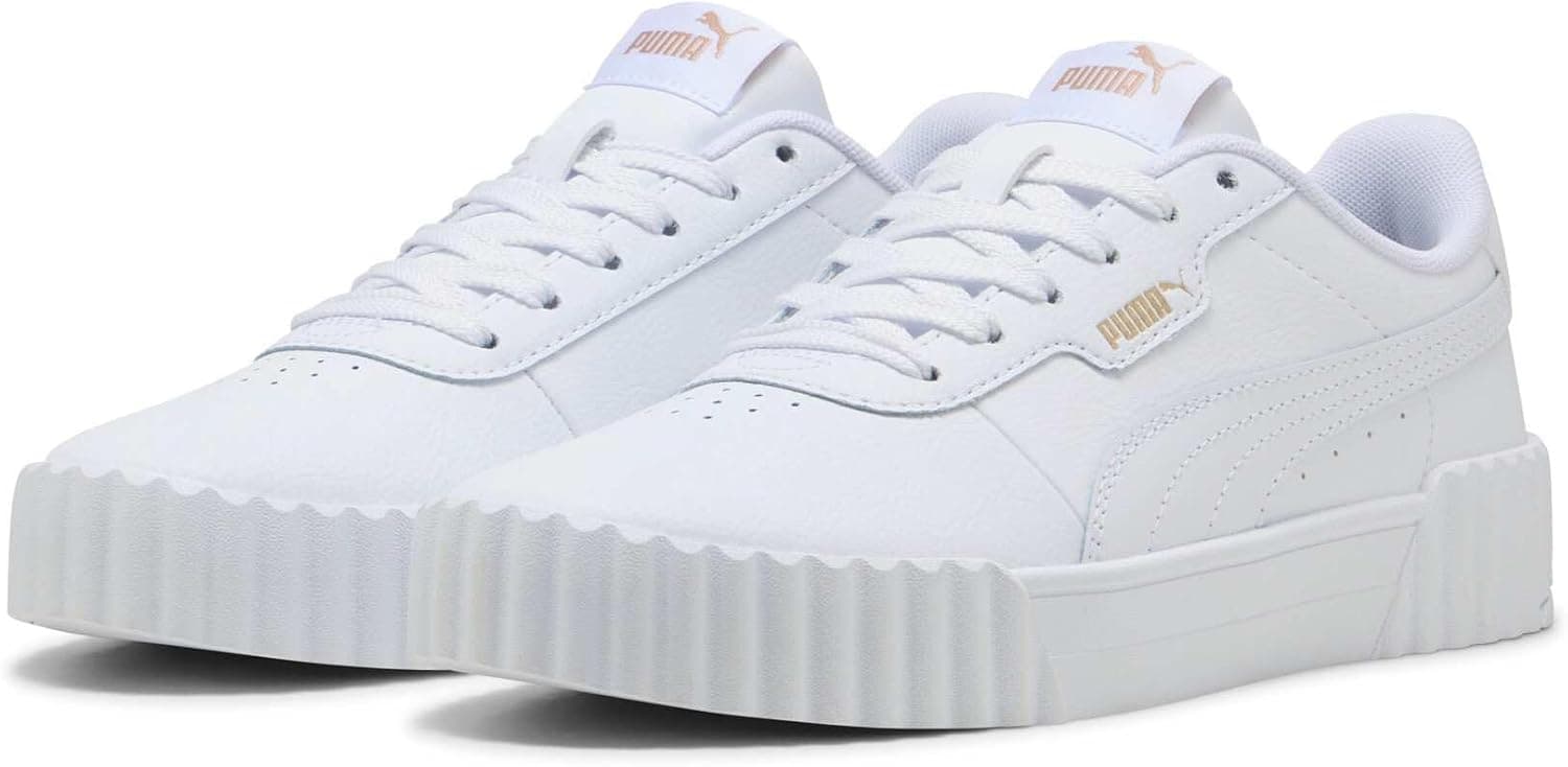 کفش اسنیکر زنانه PUMA سفید مدل Carina 3.0 Tdp 40617601 کفش اسنیکر زنانه PUMA سفید مدل Carina 3.0 Tdp 40617601