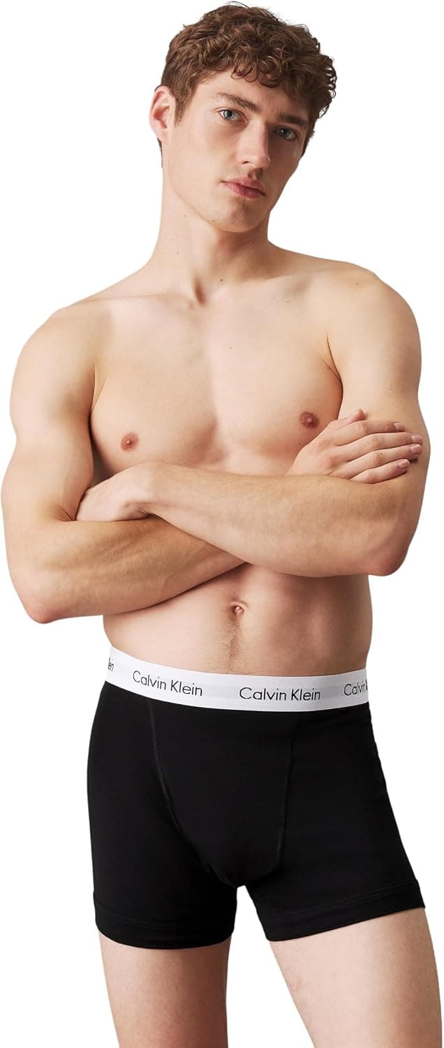 باکسر بریف مردانه Calvin Klein بسته 3 عددی مدل 000nb1770a باکسر بریف مردانه Calvin Klein بسته 3 عددی مدل 000nb1770a