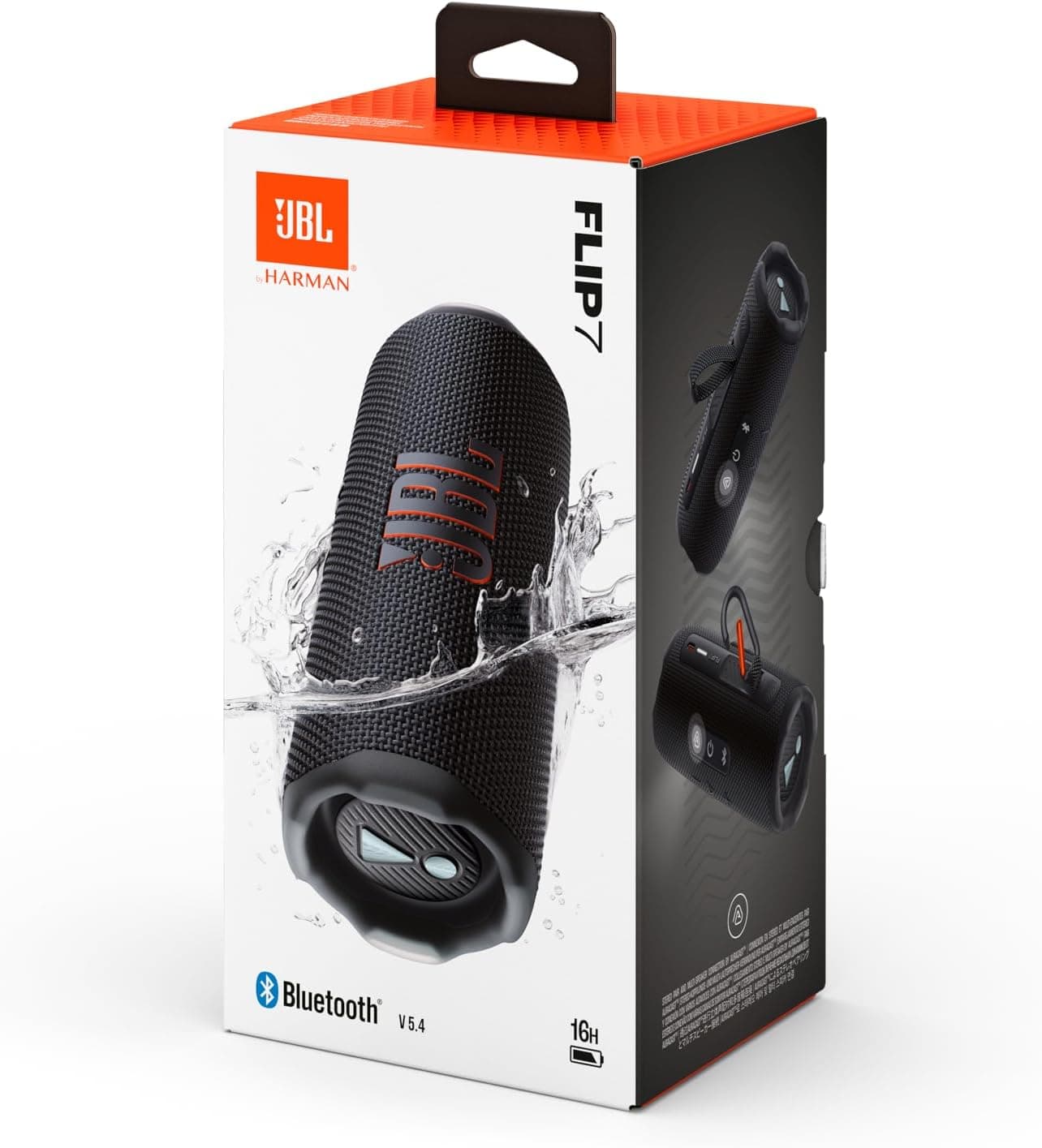 اسپیکر بلوتوثی JBL مشکی IP67 مدل Flip7 اسپیکر بلوتوثی JBL مشکی IP67 مدل Flip7