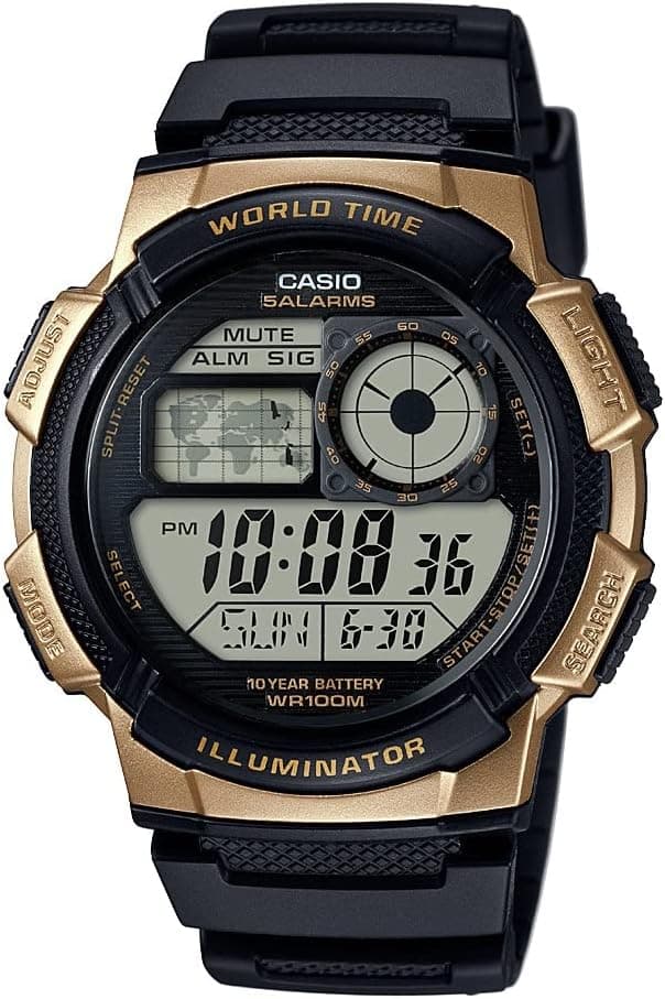 ساعت مچی یونیسکس بزرگسالان Casio کوارتز ساعت مچی یونیسکس بزرگسالان Casio کوارتز