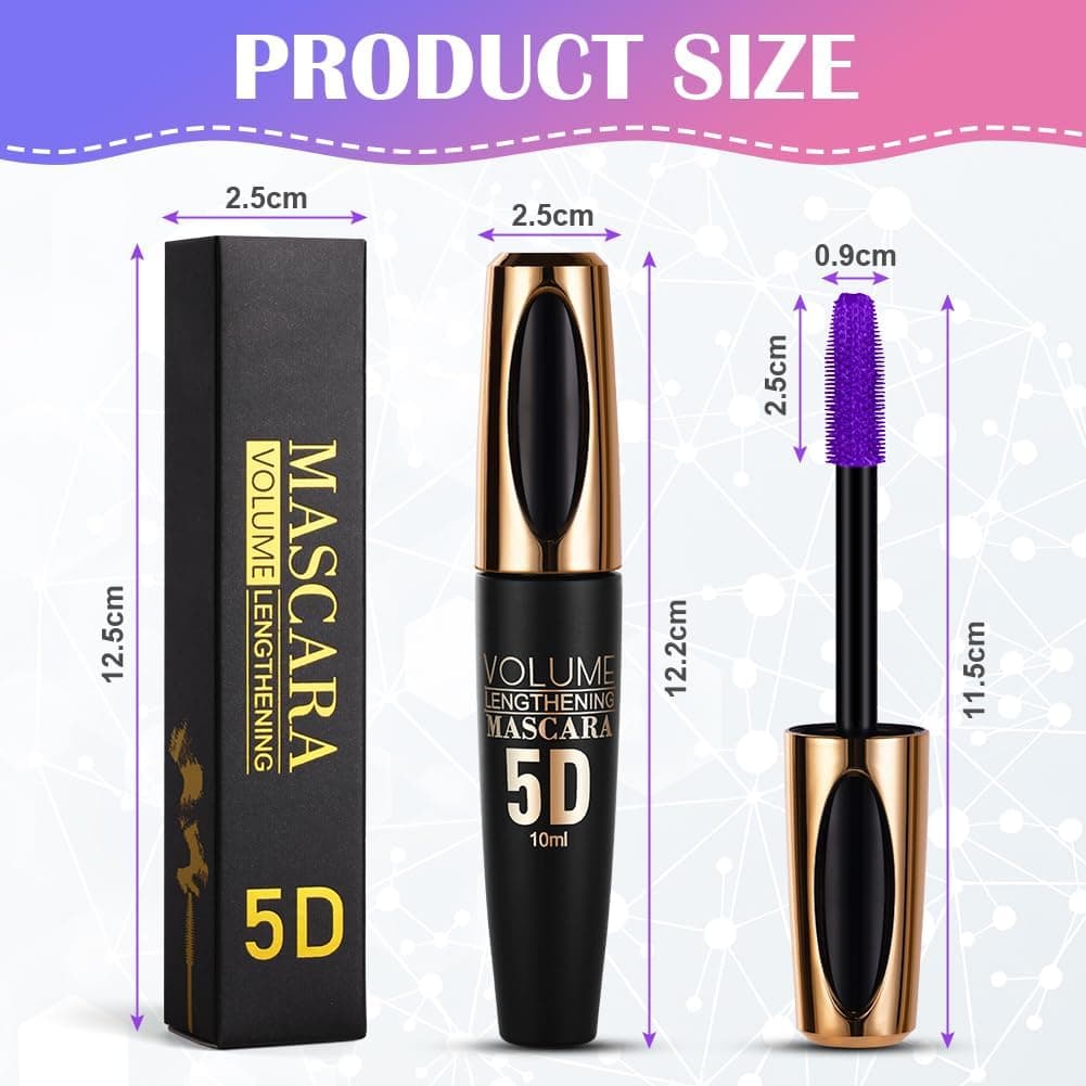 ریمل بنفش ضدآب 5D LOPHE حجمدهنده، حالتدهنده و بلندکننده مژه 10 ml ریمل بنفش ضدآب 5D LOPHE حجمدهنده، حالتدهنده و بلندکننده مژه 10 ml