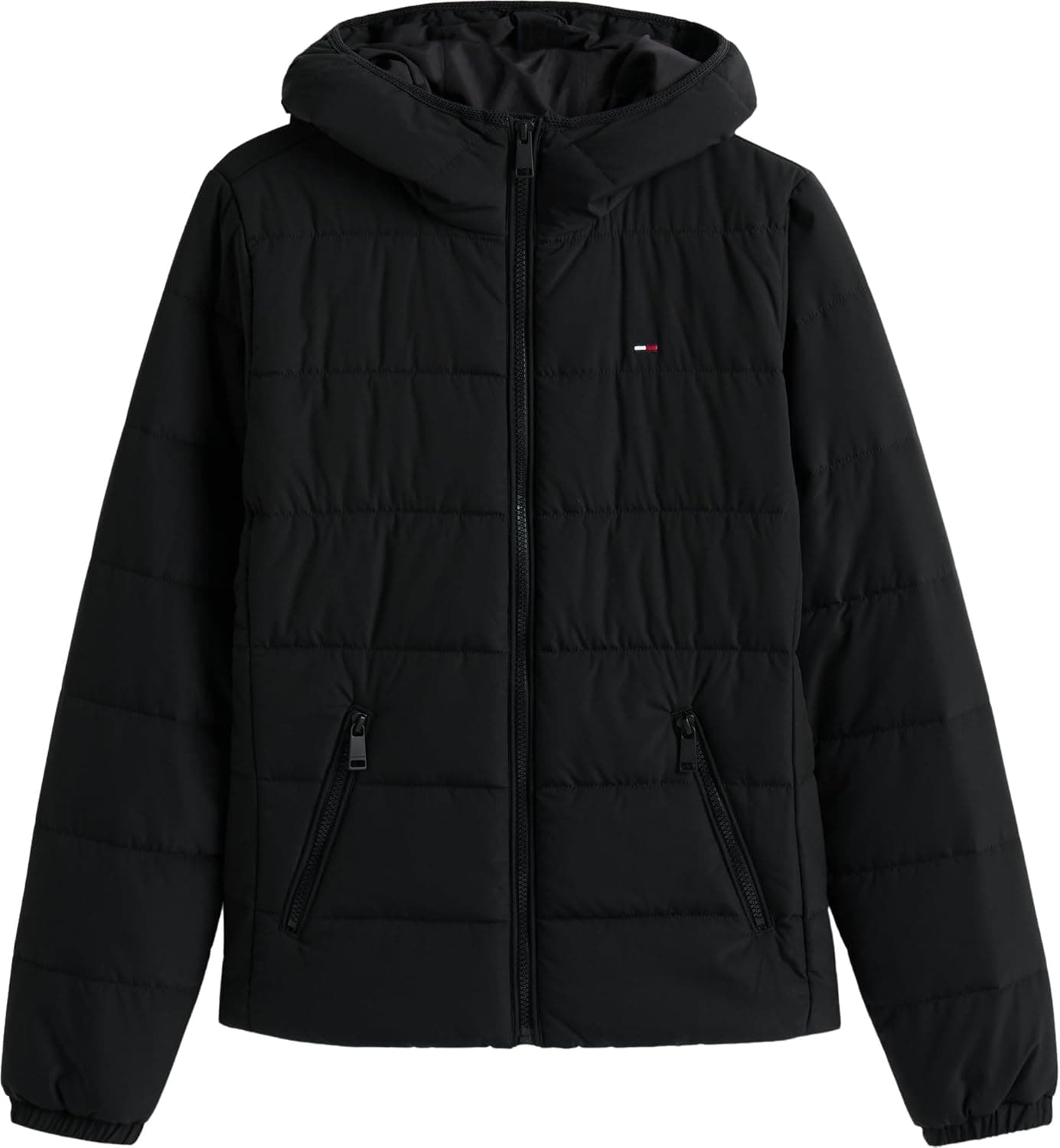 کاپشن زنانه Tommy Jeans مدل TJW SLIM LW HOODED PADDED JACKET کاپشن زنانه Tommy Jeans مدل TJW SLIM LW HOODED PADDED JACKET