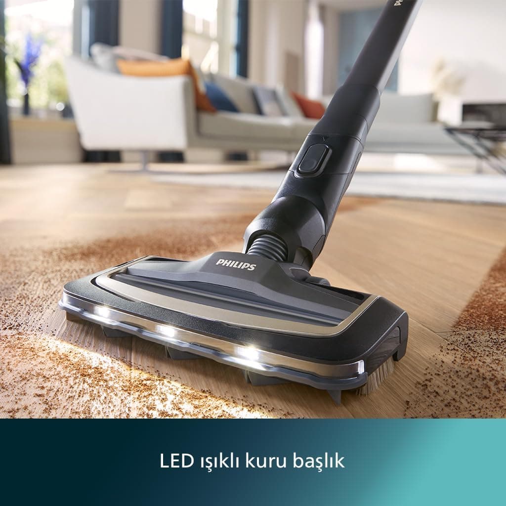 جاروبرقی عمودی بیسیم Philips AquaTrio سری 9000 مدل XW9463/11 و محلول تمیزکننده XV1792/01 جاروبرقی عمودی بیسیم Philips AquaTrio سری 9000 مدل XW9463/11 و محلول تمیزکننده XV1792/01