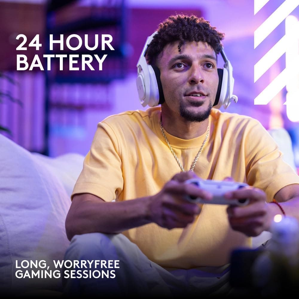 هدست گیمینگ بیسیم Logitech G مدل Astro A50 X LIGHTSPEED سفید هدست گیمینگ بیسیم Logitech G مدل Astro A50 X LIGHTSPEED سفید