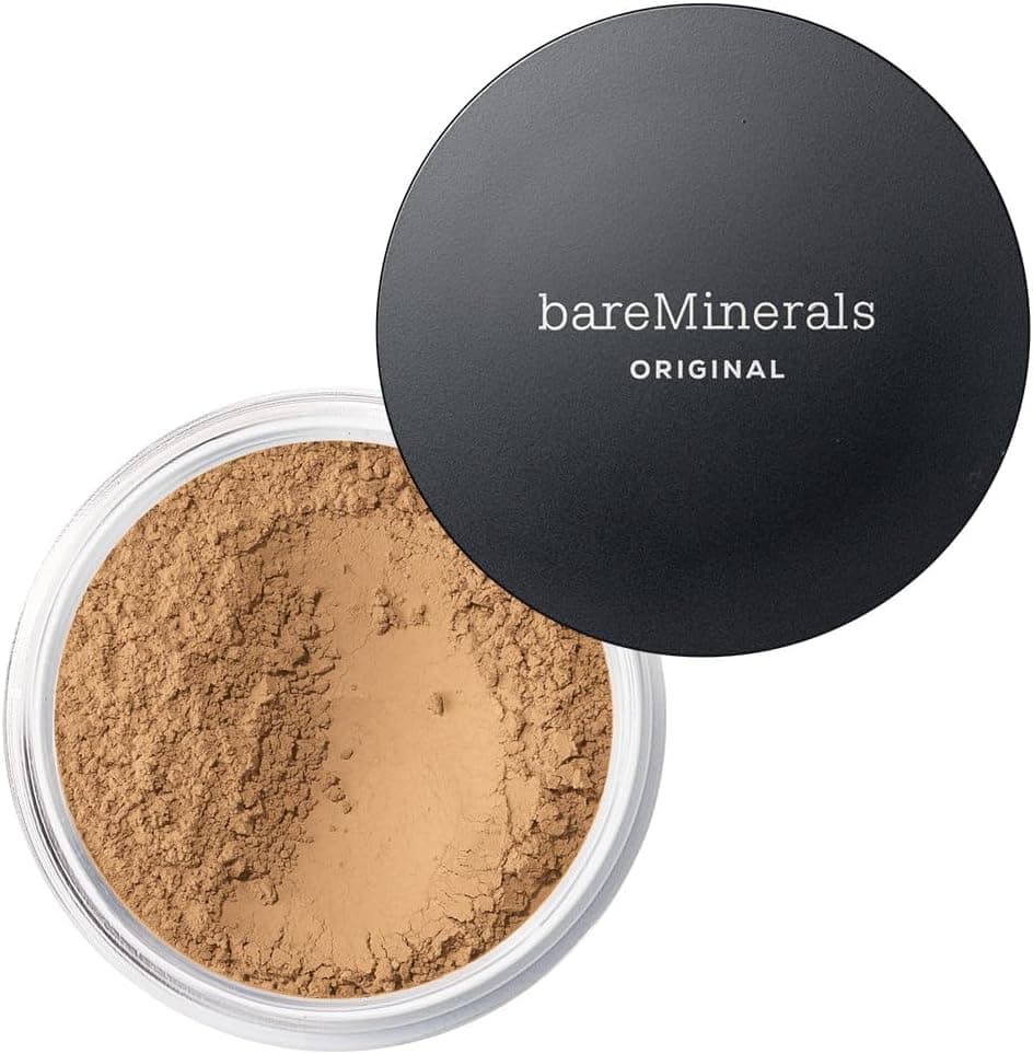 کرم پودر مردانه نیست؛ برای زنان کرم پودر bareMinerals Original SPF 15 رنگ Golden Tan W30 حجم 0.28 oz کرم پودر مردانه نیست؛ برای زنان کرم پودر bareMinerals Original SPF 15 رنگ Golden Tan W30 حجم 0.28 oz