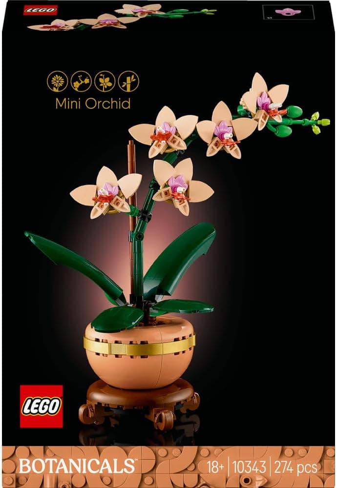لگو سری Botanicals مدل Mini Orchid 10343 لگو سری Botanicals مدل Mini Orchid 10343