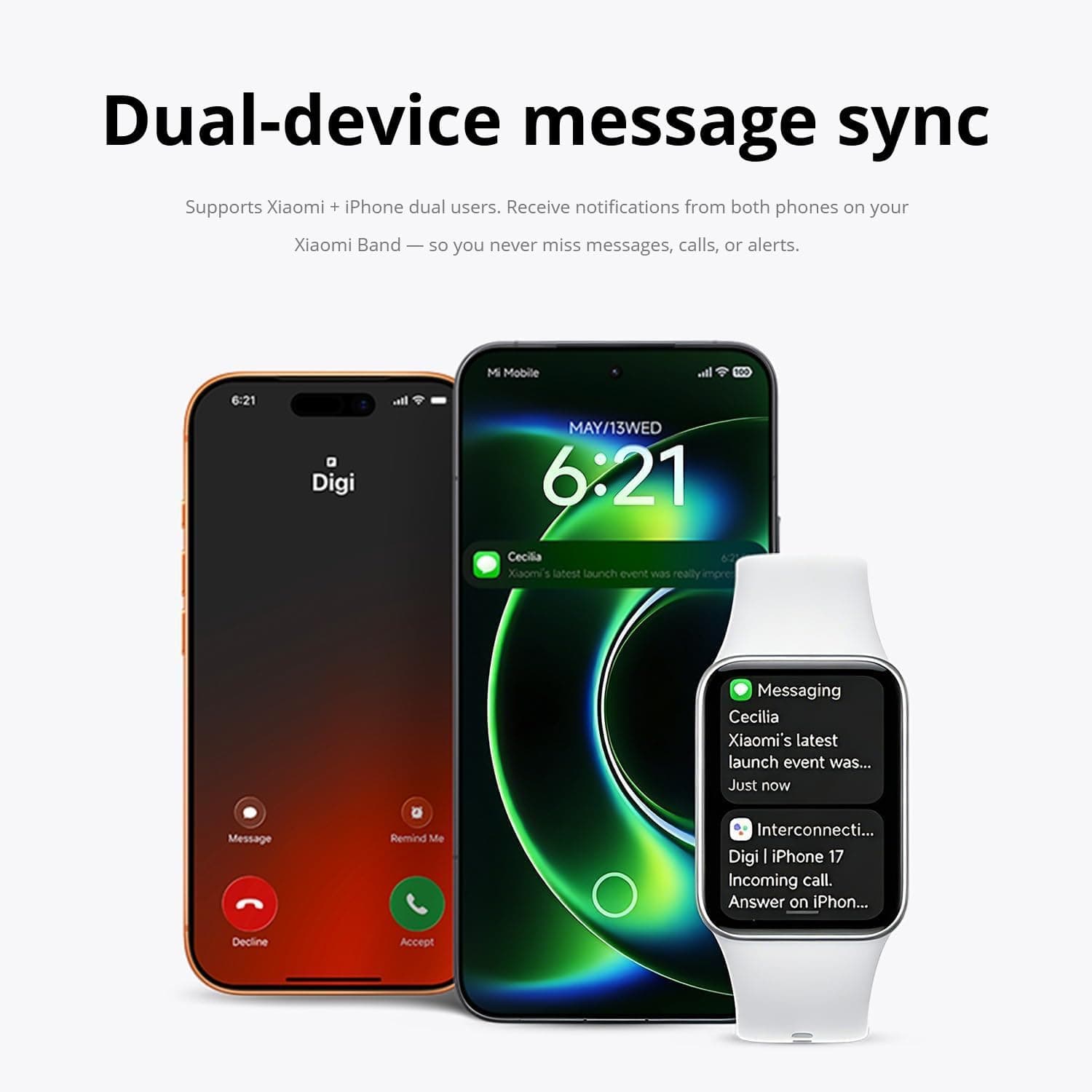 دستبند هوشمند Xiaomi Smart Band 10 Pro با GPS و صفحه AMOLED نقرهای دستبند هوشمند Xiaomi Smart Band 10 Pro با GPS و صفحه AMOLED نقرهای