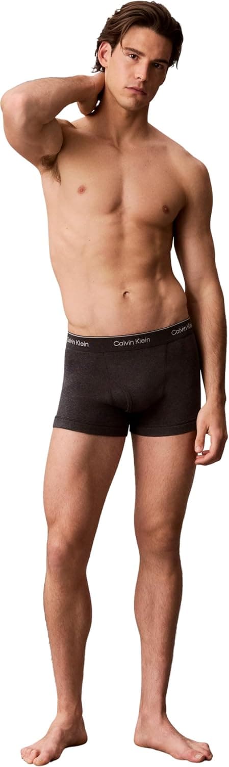 باکسر مردانه Calvin Klein اسلیم فیت کمر لاستیکی لوگودار مدل 000NB4002A باکسر مردانه Calvin Klein اسلیم فیت کمر لاستیکی لوگودار مدل 000NB4002A