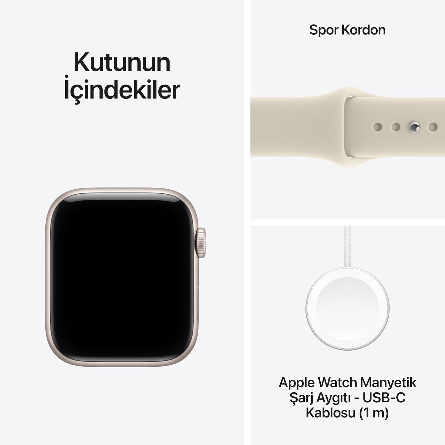 ساعت هوشمند Apple Watch SE 3 GPS 40 mm بدنه آلومینیومی رنگ استارلایت ساعت هوشمند Apple Watch SE 3 GPS 40 mm بدنه آلومینیومی رنگ استارلایت