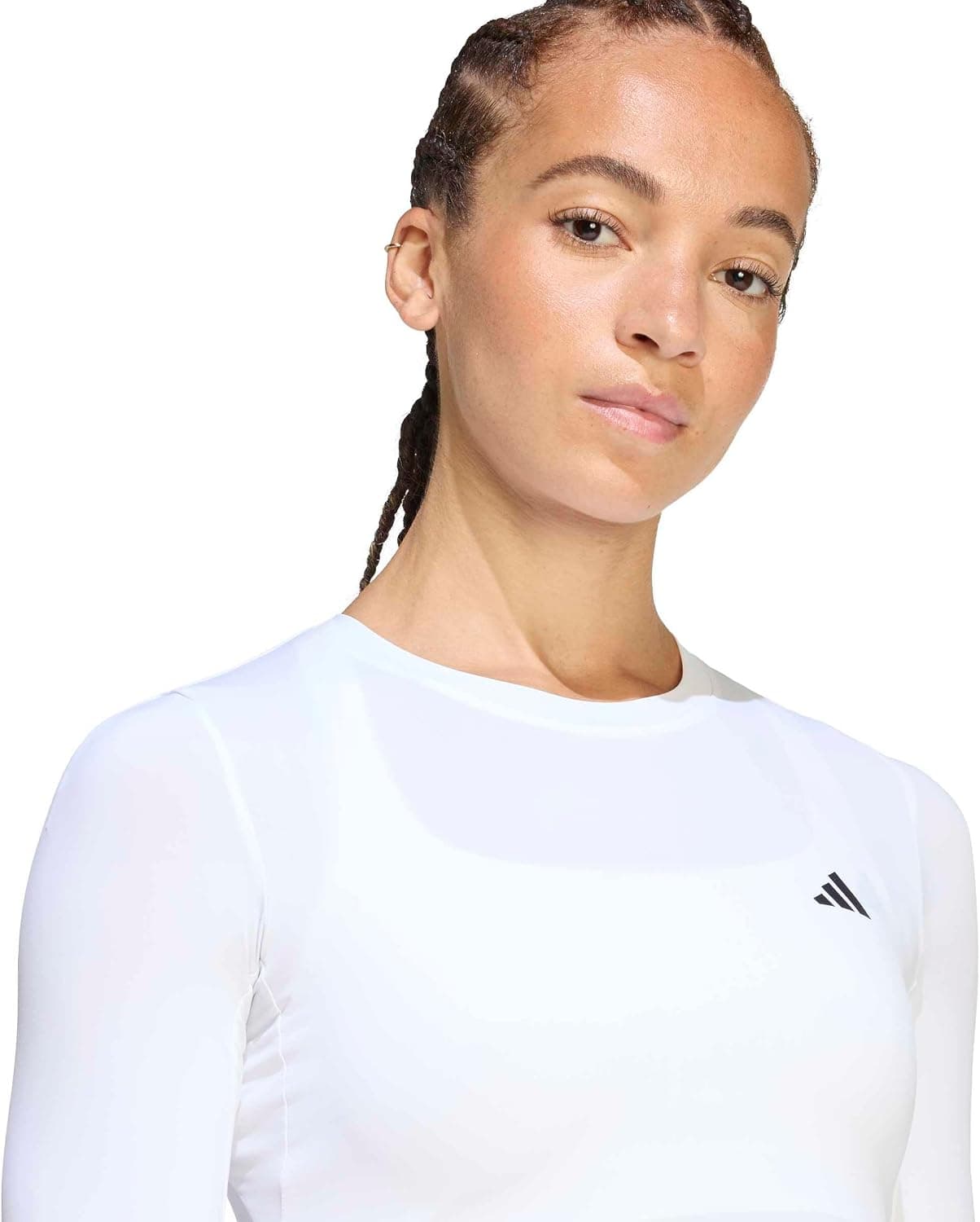 تیشرت ورزشی آستین بلند زنانه adidas PrimeLift Essentials Contour تیشرت ورزشی آستین بلند زنانه adidas PrimeLift Essentials Contour