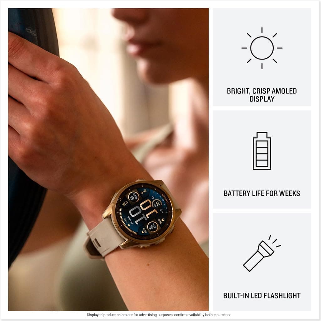 ساعت هوشمند Garmin مدل Fenix 8 47mm AMOLED خاکستری ساعت هوشمند Garmin مدل Fenix 8 47mm AMOLED خاکستری