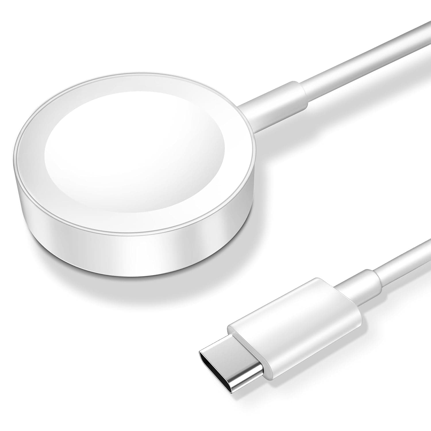 کابل شارژ مغناطیسی xiwxi مناسب Apple Watch پورت USB C سفید 1M کابل شارژ مغناطیسی xiwxi مناسب Apple Watch پورت USB C سفید 1M