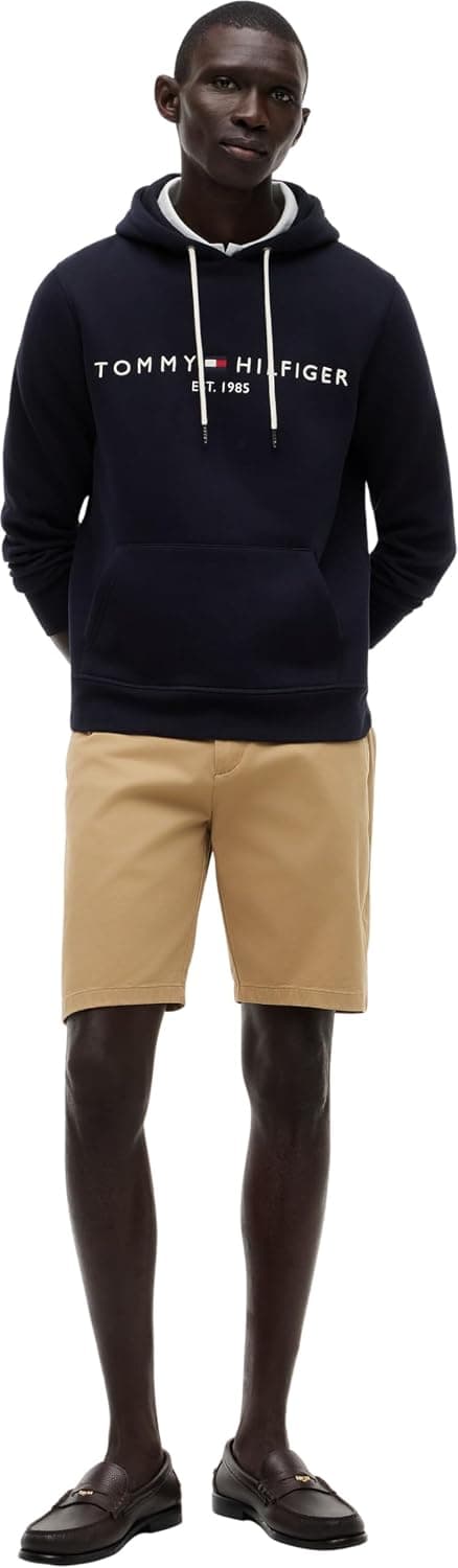 هودی مردانه Tommy Hilfiger آستین بلند با لوگوی گلدوزیشده و جیب کانگورویی هودی مردانه Tommy Hilfiger آستین بلند با لوگوی گلدوزیشده و جیب کانگورویی