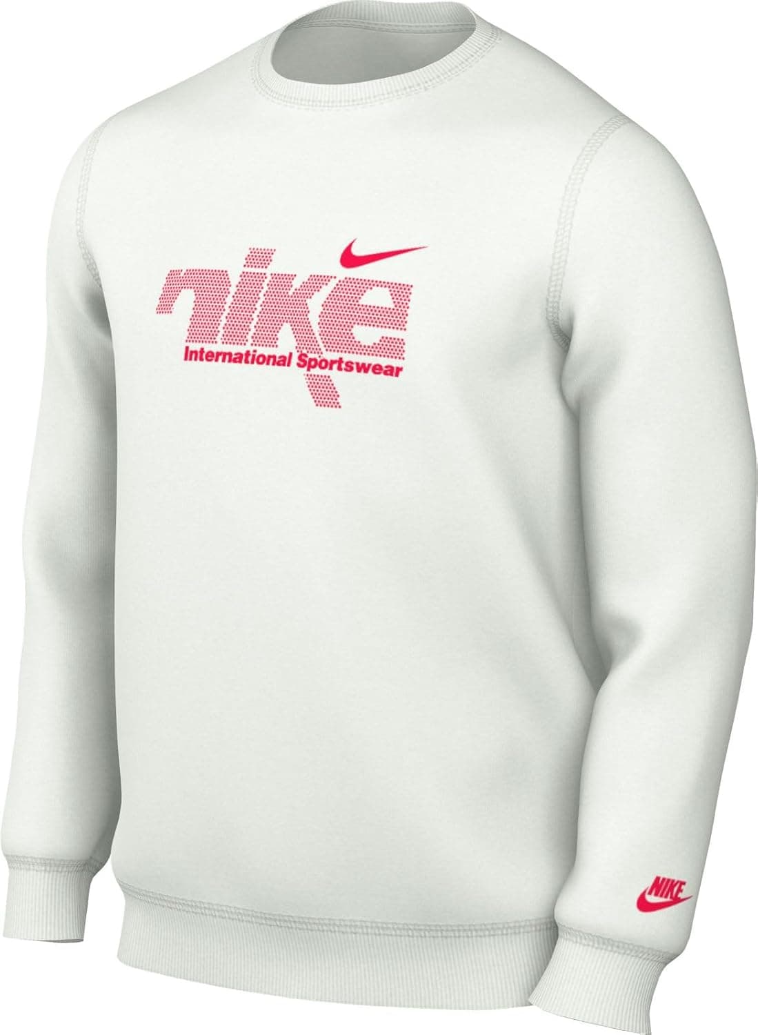 سویشرت مردانه Nike ورزشی Club Big Brush Crew Swoosh تک عددی سویشرت مردانه Nike ورزشی Club Big Brush Crew Swoosh تک عددی
