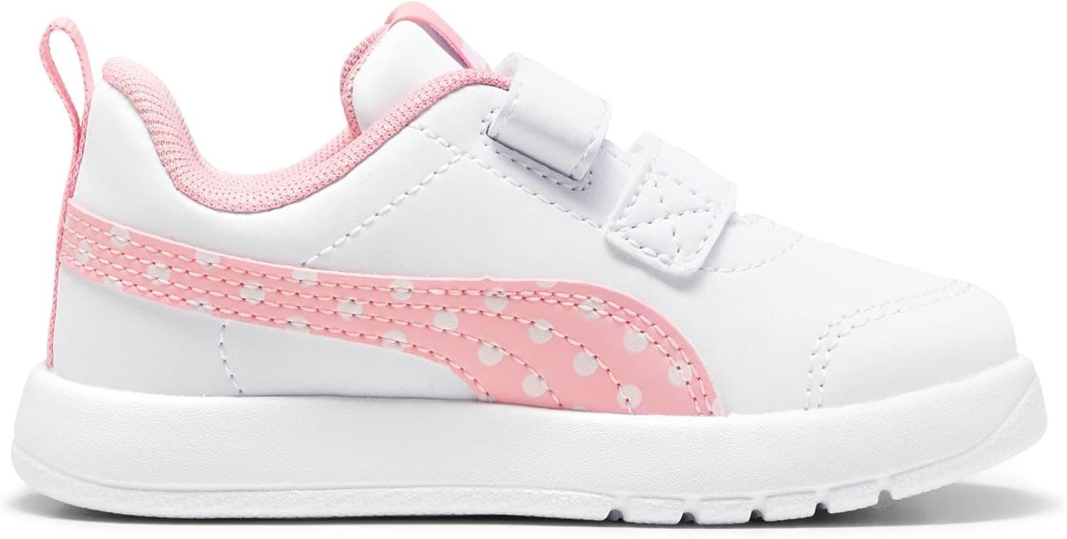 کفش روزمره نوزاد PUMA Courtflex V3 Dotty V inf مدل 39875906 سفید کفش روزمره نوزاد PUMA Courtflex V3 Dotty V inf مدل 39875906 سفید