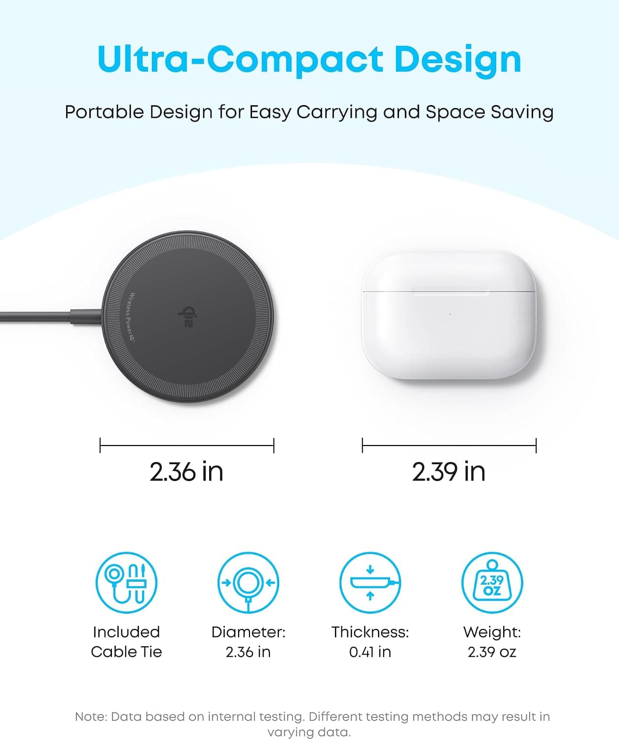 شارژر بیسیم Anker Zolo سازگار با MagSafe با Qi2 و شارژ سریع 15W شارژر بیسیم Anker Zolo سازگار با MagSafe با Qi2 و شارژ سریع 15W