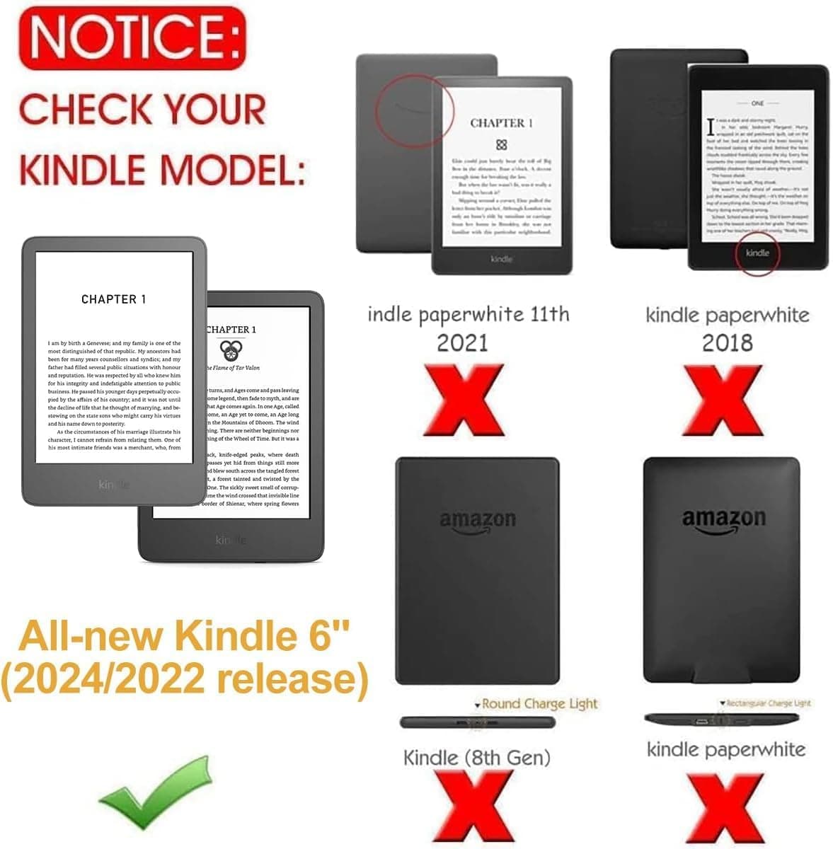قاب نگهدارنده T Tersely Slimshell برای Kindle نسل یازدهم 6 اینچی سبز روشن قاب نگهدارنده T Tersely Slimshell برای Kindle نسل یازدهم 6 اینچی سبز روشن