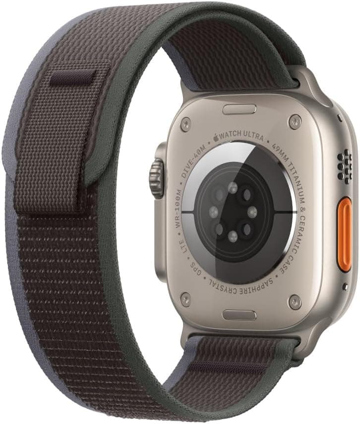 بند Apple Watch مدل Trail Loop 49mm آبی/مشکی M/L بند Apple Watch مدل Trail Loop 49mm آبی/مشکی M/L