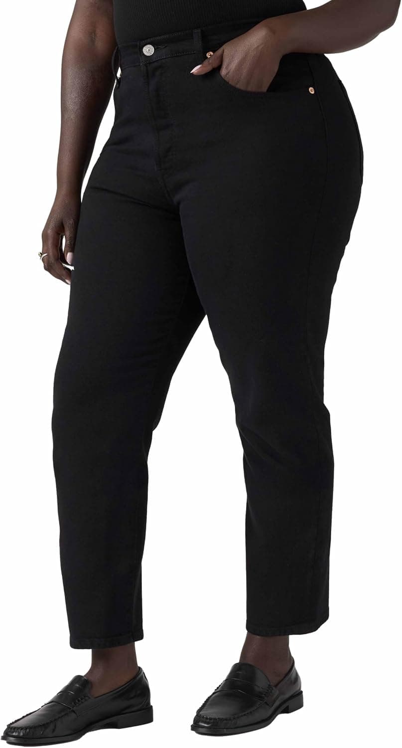 شلوار جین زنانه Levi's مدل 501 کراپ شلوار جین زنانه Levi's مدل 501 کراپ