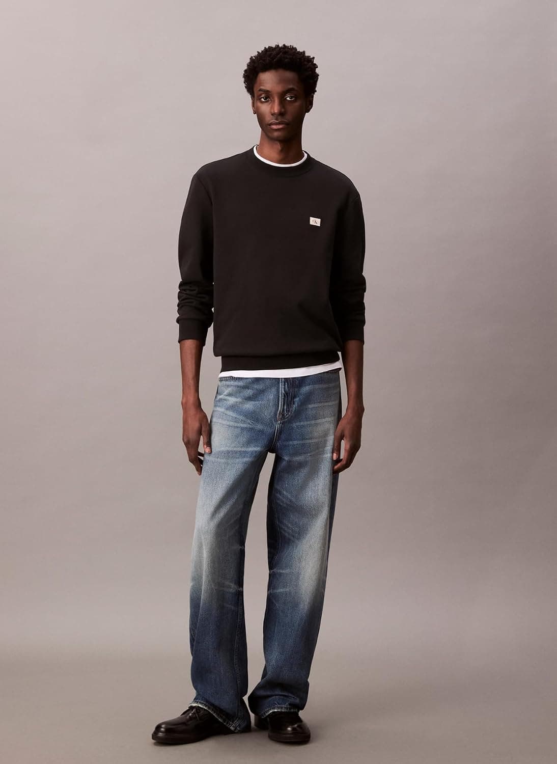 سوئیشرت مردانه Calvin Klein LS EU 350 یقه گرد حولهای آرمدار مدل LV04RC273GUB1 سوئیشرت مردانه Calvin Klein LS EU 350 یقه گرد حولهای آرمدار مدل LV04RC273GUB1