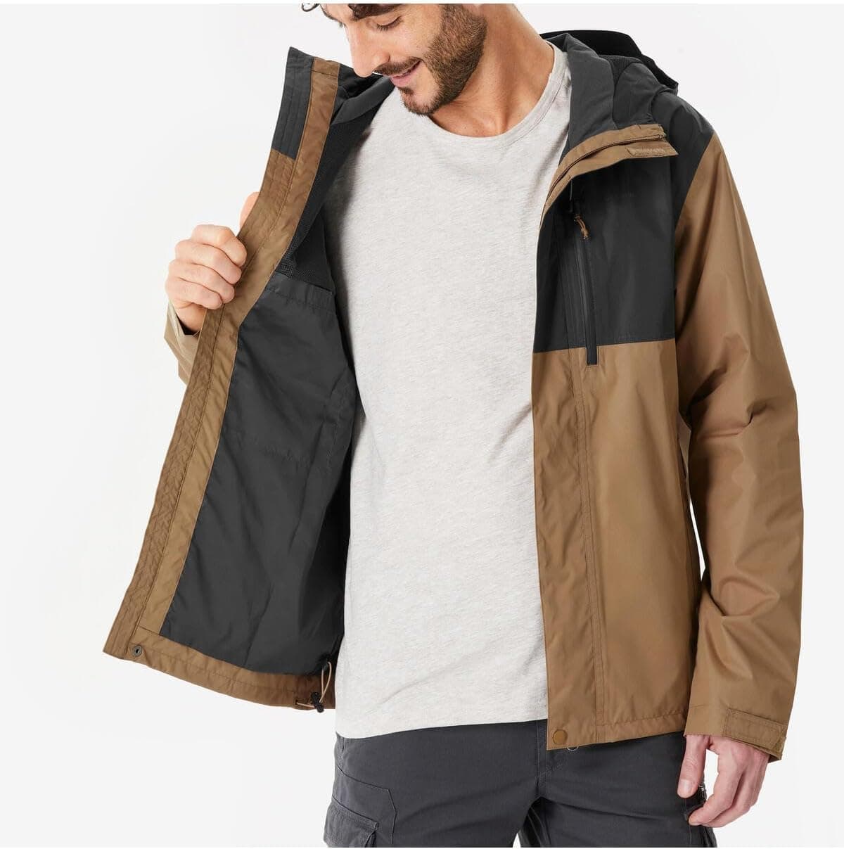 بارانی مردانه Decathlon فضای باز ضدآب مدل NH500 بارانی مردانه Decathlon فضای باز ضدآب مدل NH500