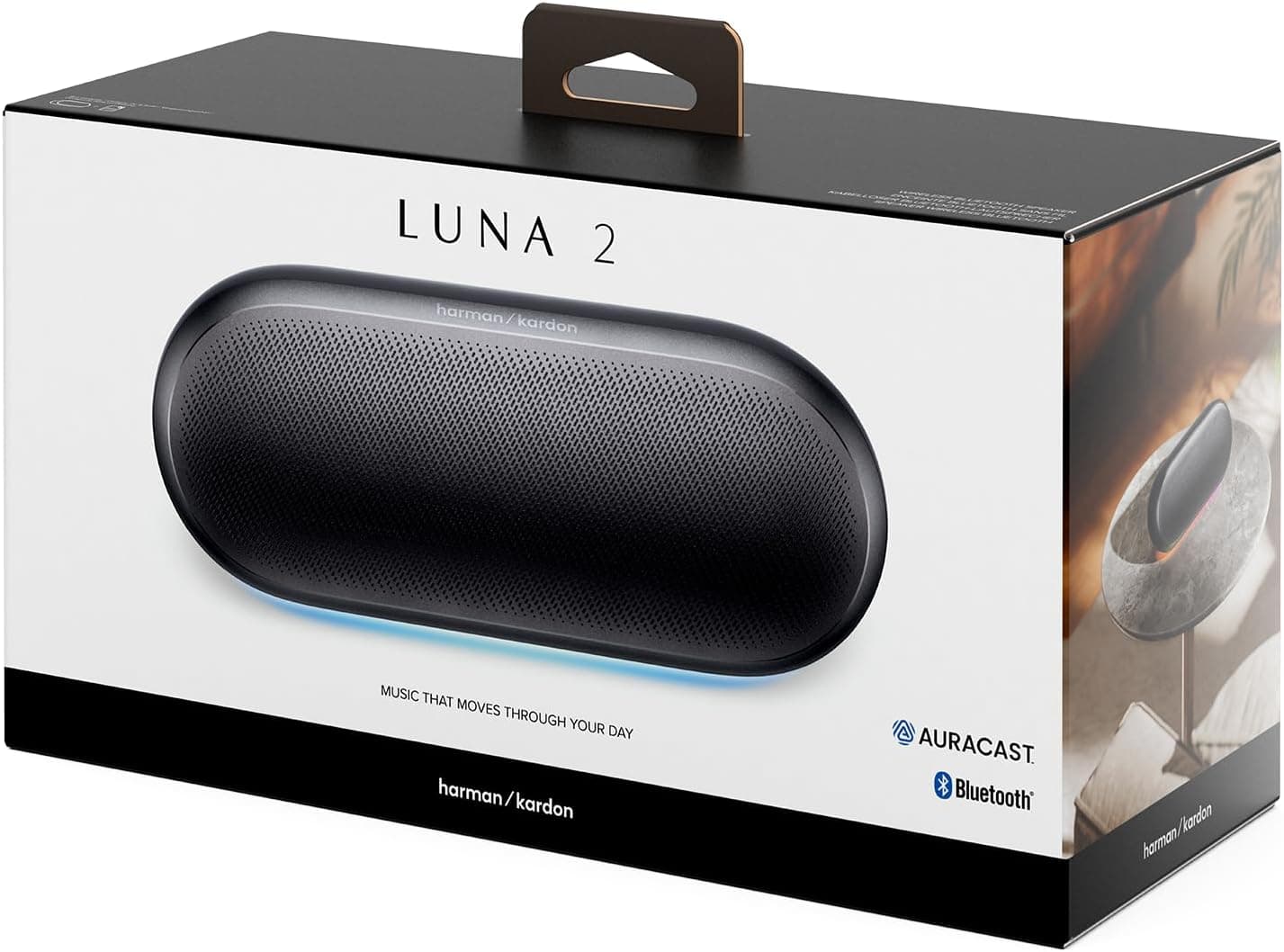 اسپیکر بلوتوثی قابل حمل Harman Kardon با تقویت صدای هوش مصنوعی، باتری 12H، ضدآب IP67، مدل Luna 2 اسپیکر بلوتوثی قابل حمل Harman Kardon با تقویت صدای هوش مصنوعی، باتری 12H، ضدآب IP67، مدل Luna 2