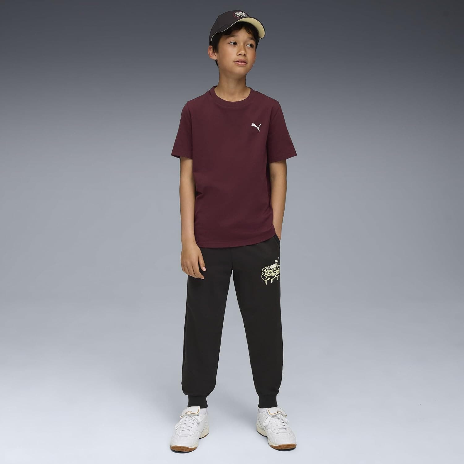 شلوار گرمکن ورزشی پسرانه PUMA مدل MID90s شلوار گرمکن ورزشی پسرانه PUMA مدل MID90s