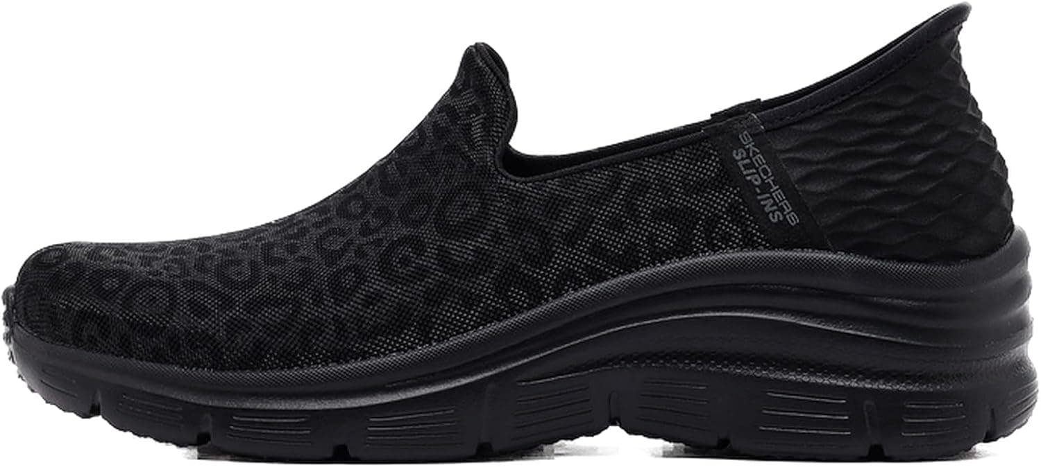 کفش اسنیکر زنانه Skechers فشن فیت مدل 896414TK BBK کفش اسنیکر زنانه Skechers فشن فیت مدل 896414TK BBK