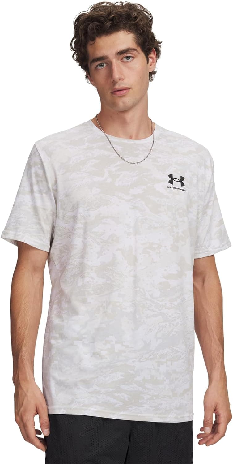 تاپ مردانه آستین کوتاه Under Armour مدل ABC CPRNT تاپ مردانه آستین کوتاه Under Armour مدل ABC CPRNT