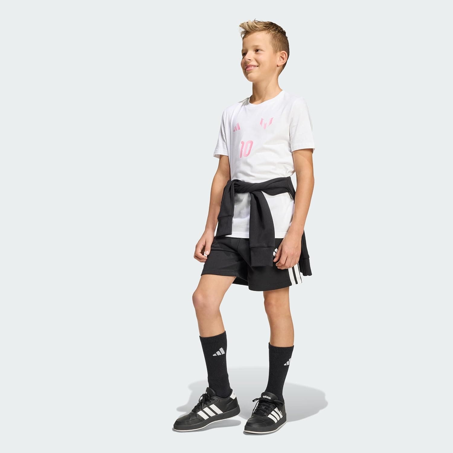تیشرت کودکانه adidas طرح گرافیکی نام و شماره Messi تیشرت کودکانه adidas طرح گرافیکی نام و شماره Messi