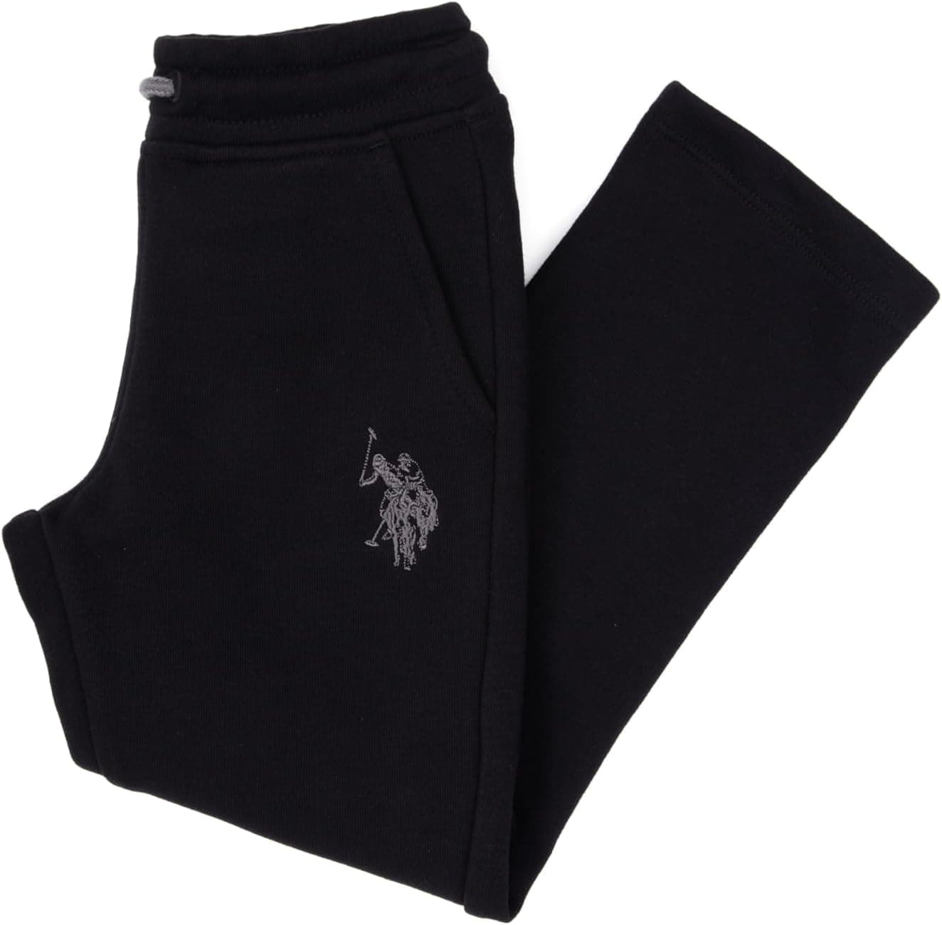 شلوار گرمکن پسرانه U.S. Polo Assn. مشکی مدل 50313816-VR046 شلوار گرمکن پسرانه U.S. Polo Assn. مشکی مدل 50313816-VR046