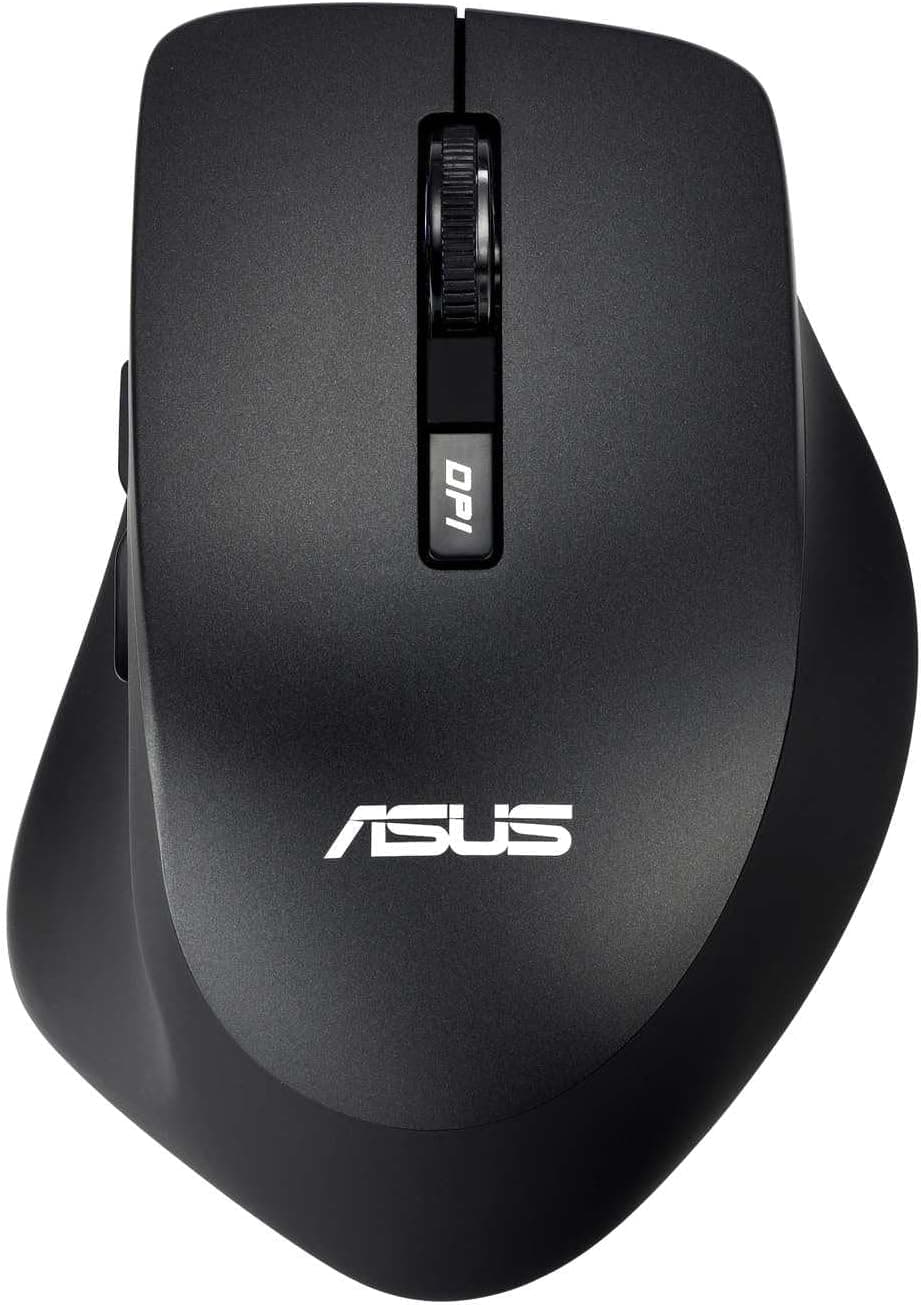 ماوس بیسیم اپتیکال ASUS با کلیک بیصدا مشکی مدل WT425 ماوس بیسیم اپتیکال ASUS با کلیک بیصدا مشکی مدل WT425