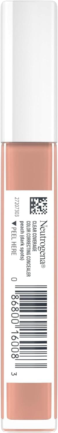 کانسیلر Neutrogena رنگاصلاحکننده هلویی با نیاسینآمید Clear Coverage 0.24 fl. oz کانسیلر Neutrogena رنگاصلاحکننده هلویی با نیاسینآمید Clear Coverage 0.24 fl. oz
