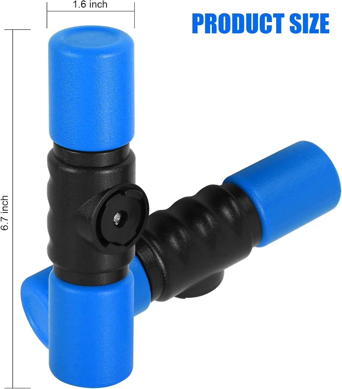 شیکر RANMING Twist Shaker دو ردیفه ABS با صدای متوسط آبی شیکر RANMING Twist Shaker دو ردیفه ABS با صدای متوسط آبی