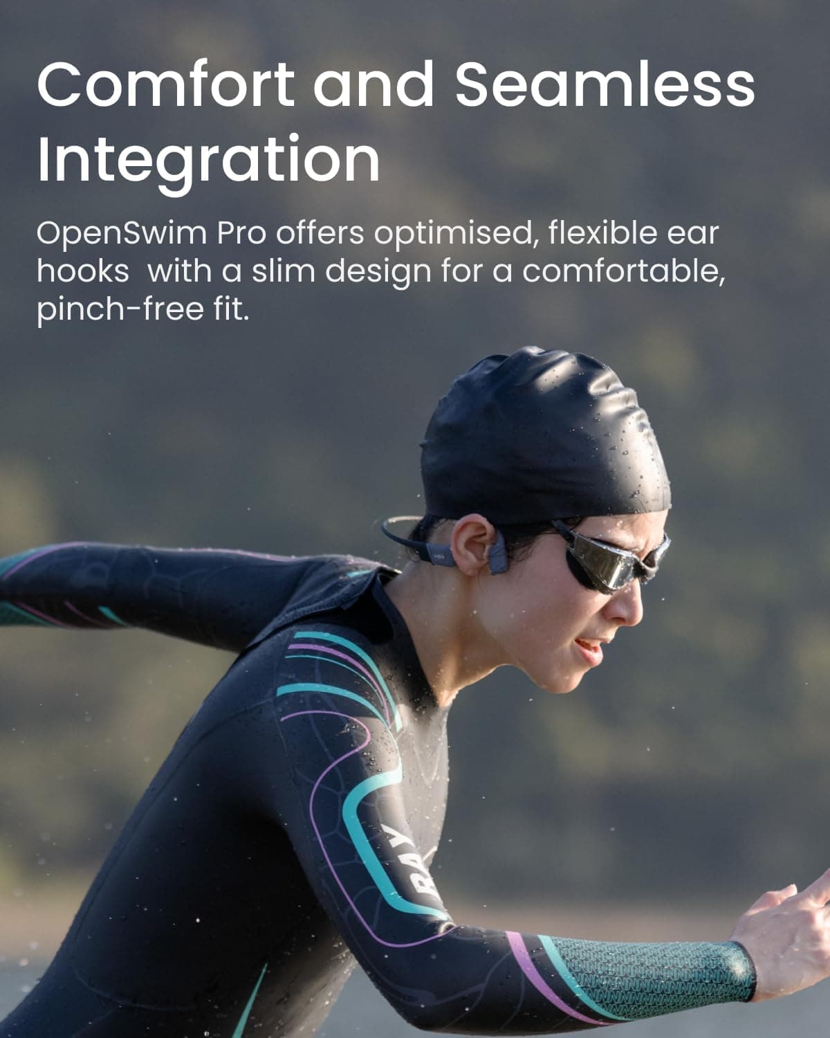 هدفون ورزشی SHOKZ انتقال استخوانی ضدآب IP68 مدل OpenSwim Pro خاکستری هدفون ورزشی SHOKZ انتقال استخوانی ضدآب IP68 مدل OpenSwim Pro خاکستری
