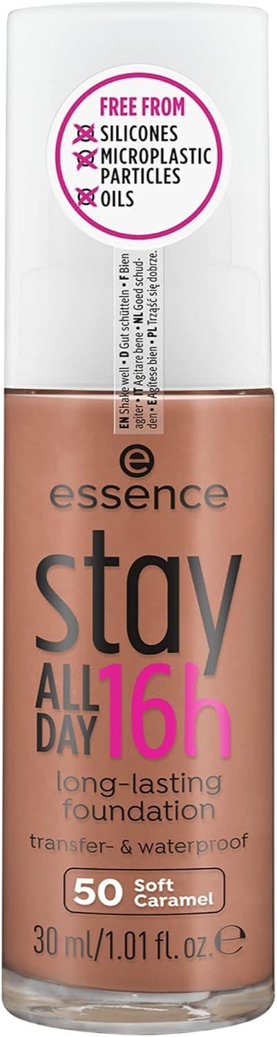 کرم پودر Essence ماندگاری 16H شماره 15 رنگ کرمی ملایم کرم پودر Essence ماندگاری 16H شماره 15 رنگ کرمی ملایم