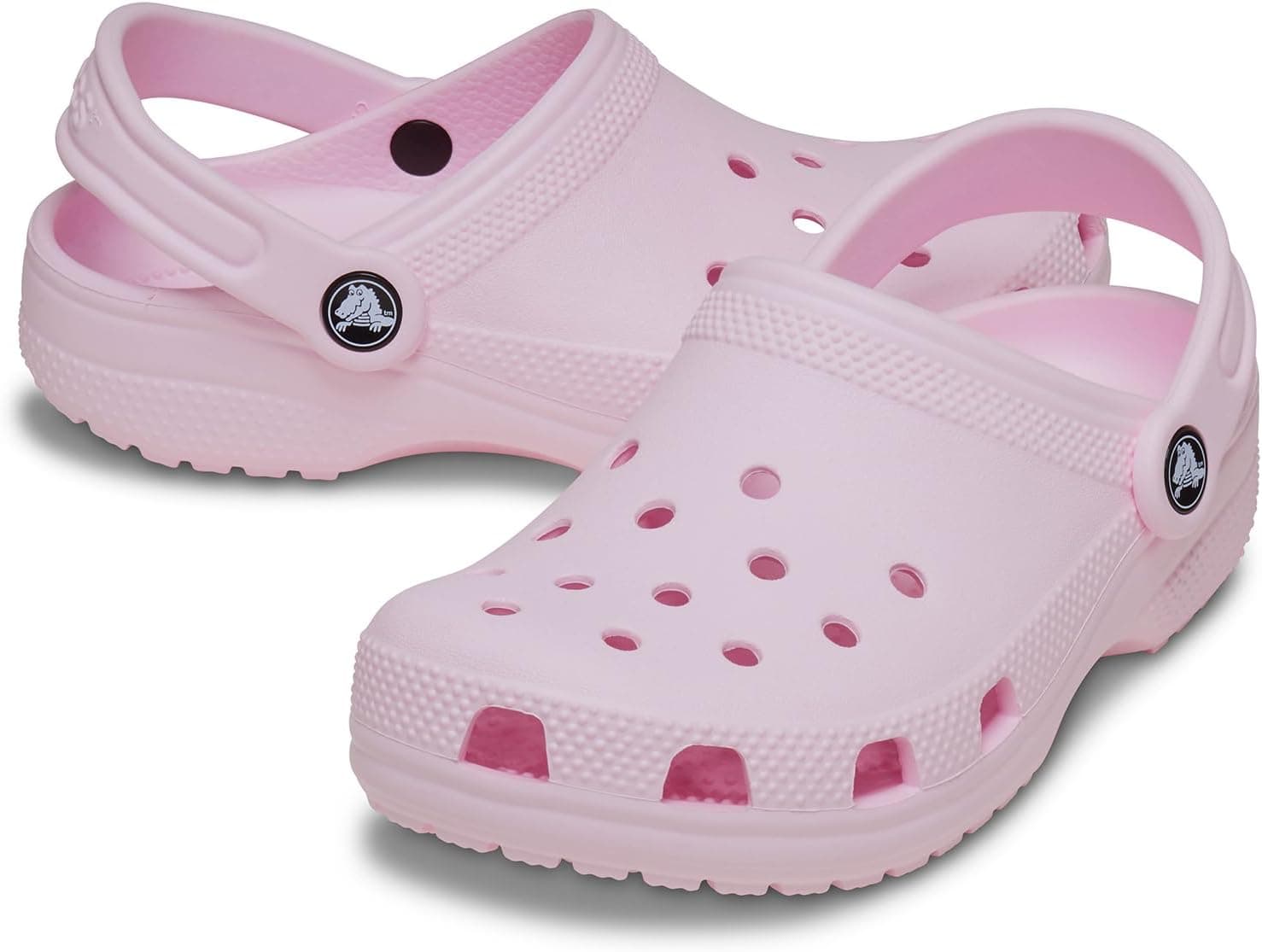 دمپایی پسرانه Crocs گچی مدل Classic Clog K/T دمپایی پسرانه Crocs گچی مدل Classic Clog K/T