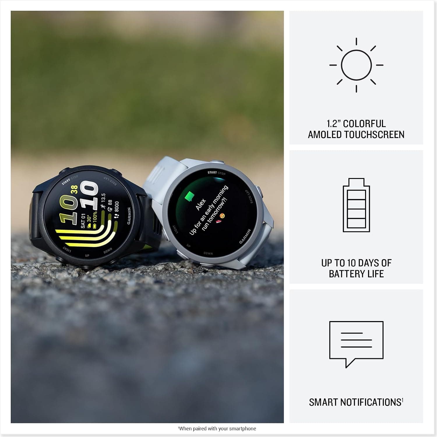 ساعت هوشمند ورزشی دوندگان Garmin مشکی و زرد مدل Forerunner 170-42MM ساعت هوشمند ورزشی دوندگان Garmin مشکی و زرد مدل Forerunner 170-42MM