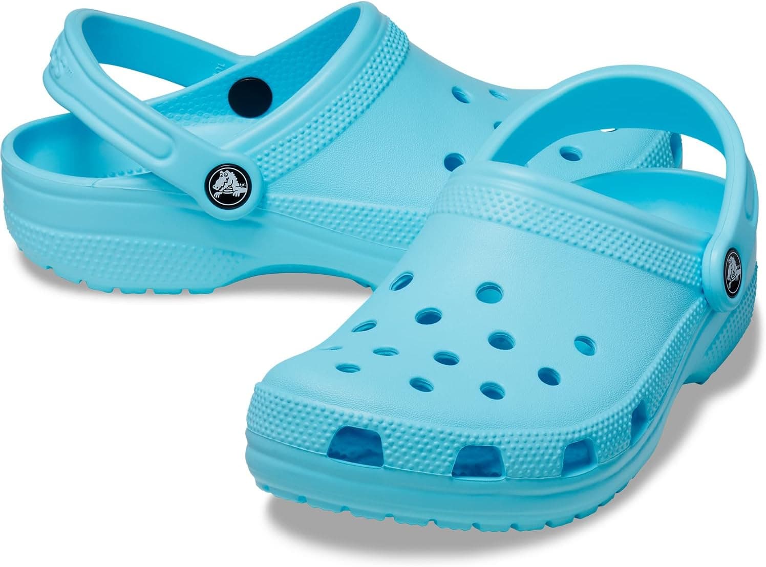 دمپایی یونیسکس Crocs Classic فیروزهای مدل 10001 دمپایی یونیسکس Crocs Classic فیروزهای مدل 10001