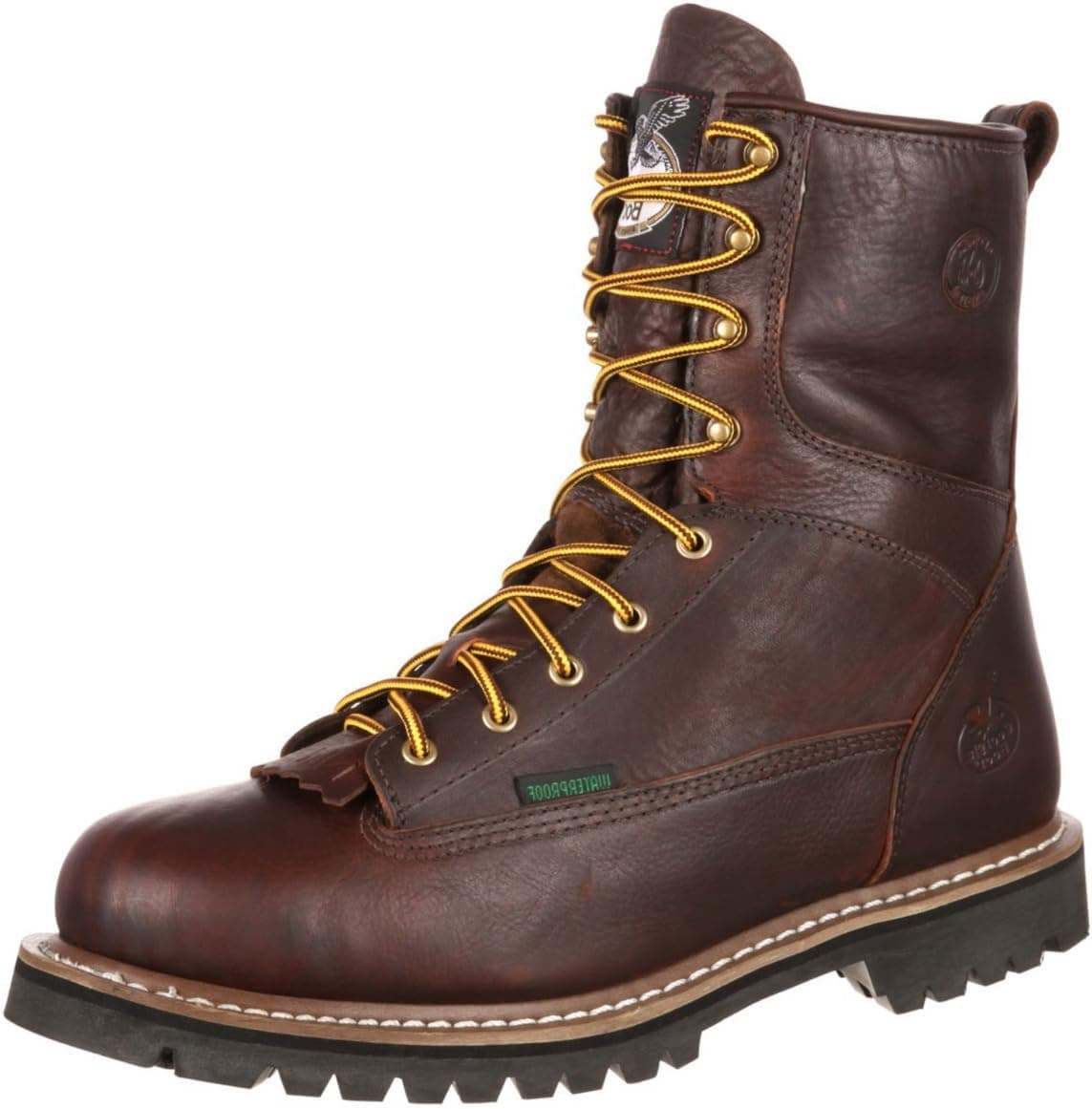 بوت کار مردانه Georgia Boot ساق 8 اینچی بندی بوت کار مردانه Georgia Boot ساق 8 اینچی بندی