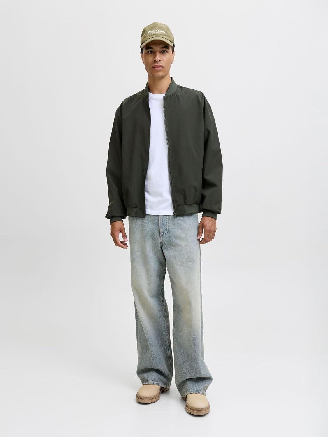 ژاکت بمبر مردانه JACK & JONES مدل Jjecharge ژاکت بمبر مردانه JACK & JONES مدل Jjecharge